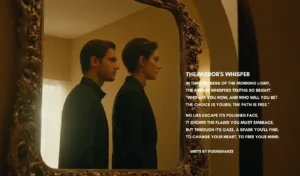 the man in the mirror poem