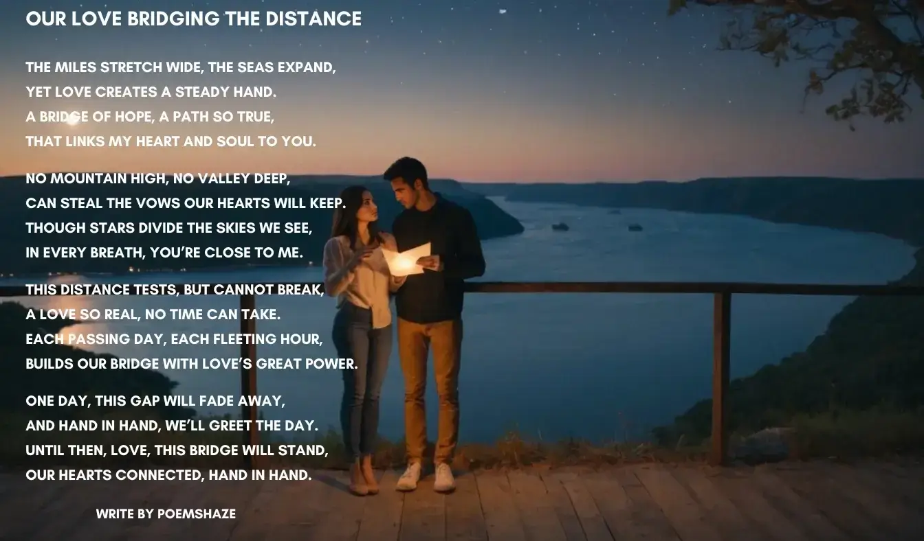 long distance love poem