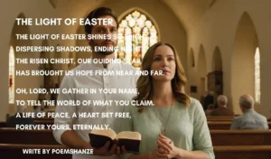 religious easter poems for church